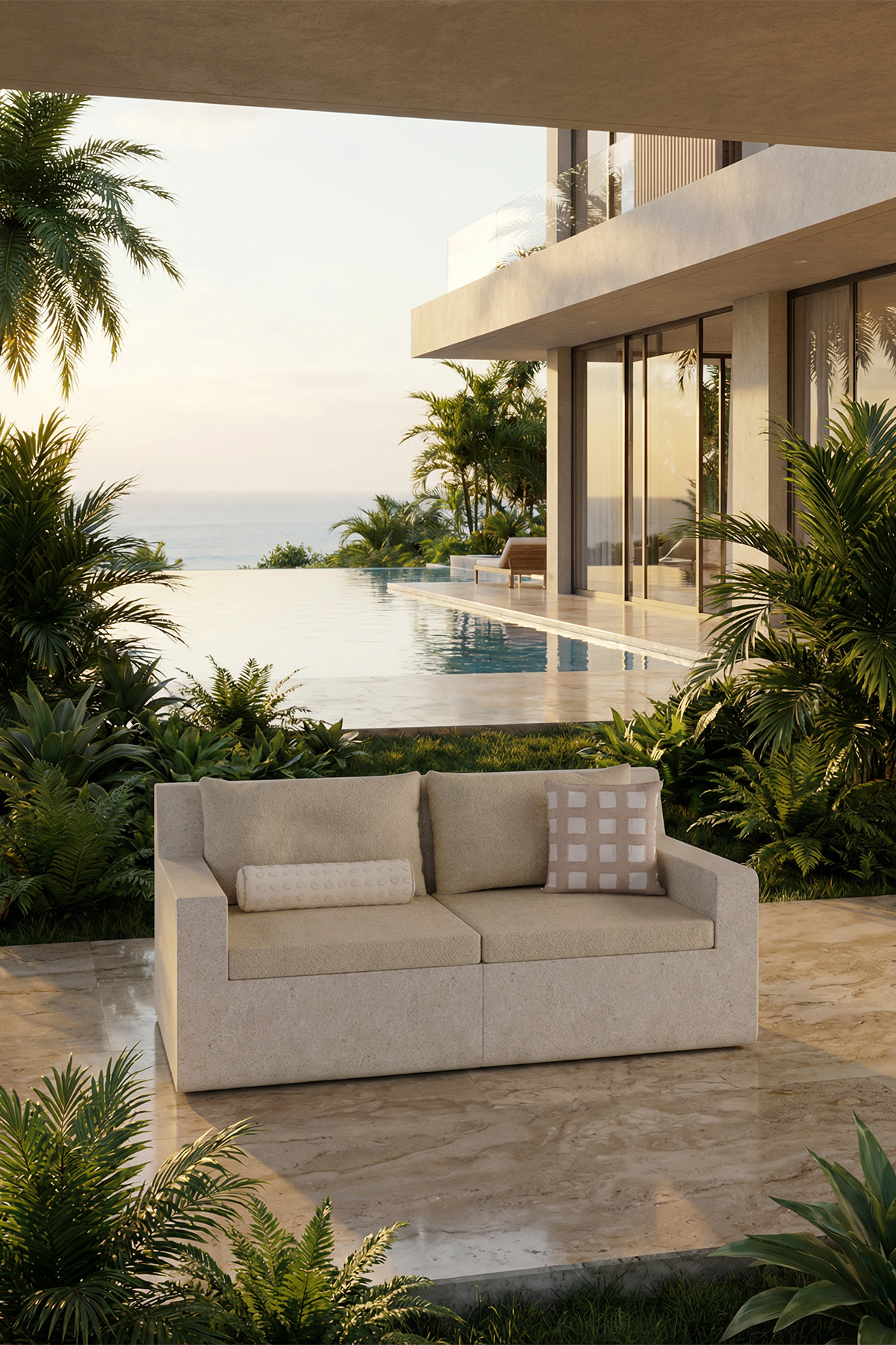 Aion İkili Beige Bliss