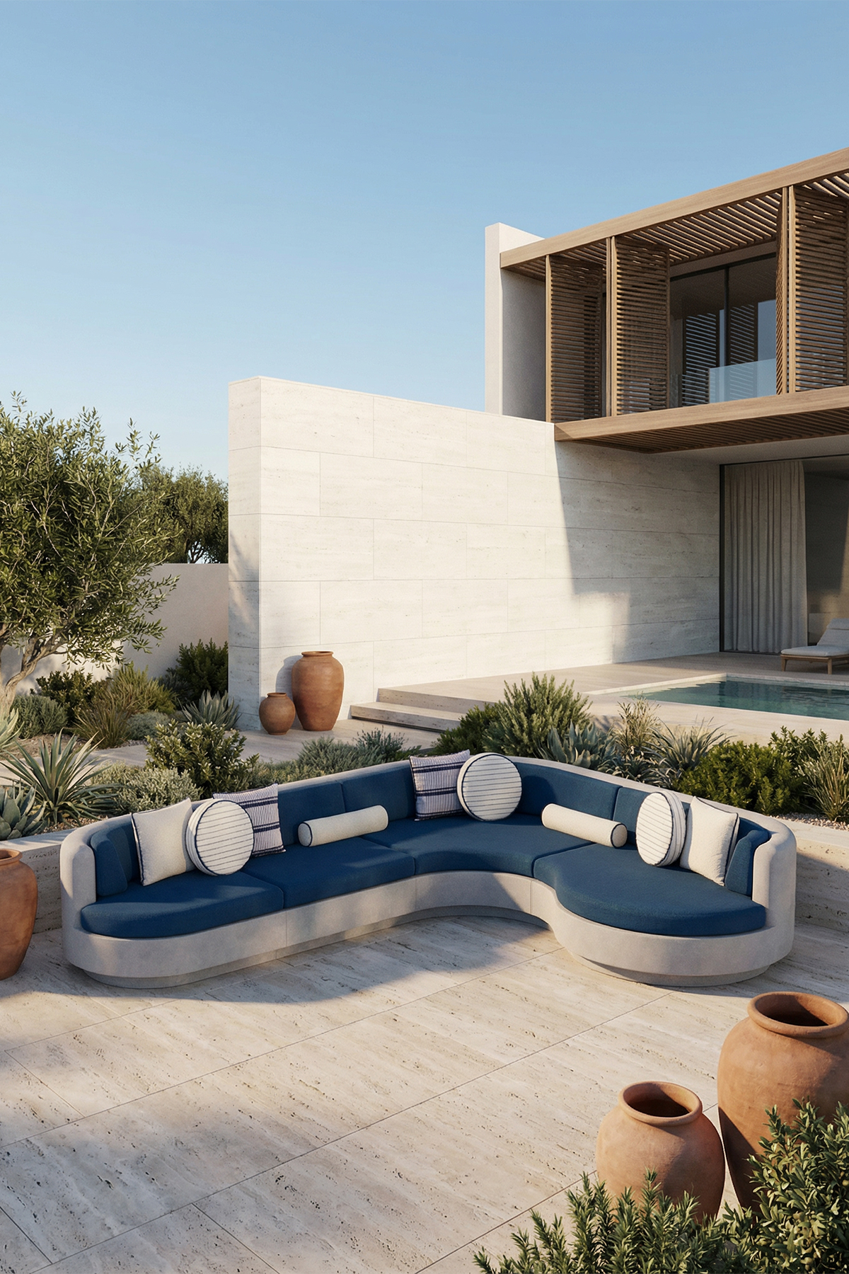 Angelia Sağ L Koltuk Mykonos