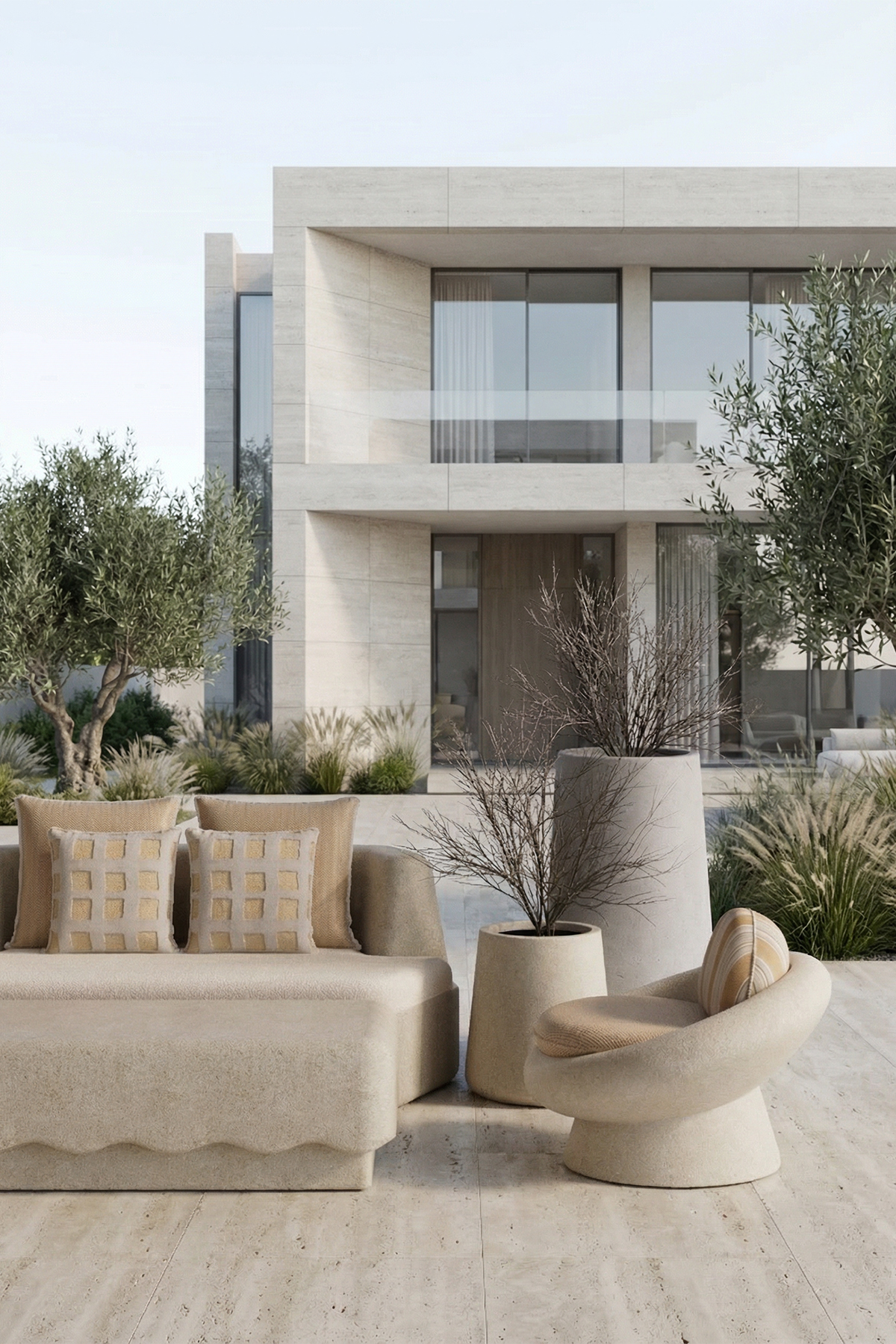 Aura Beige Bliss Takım