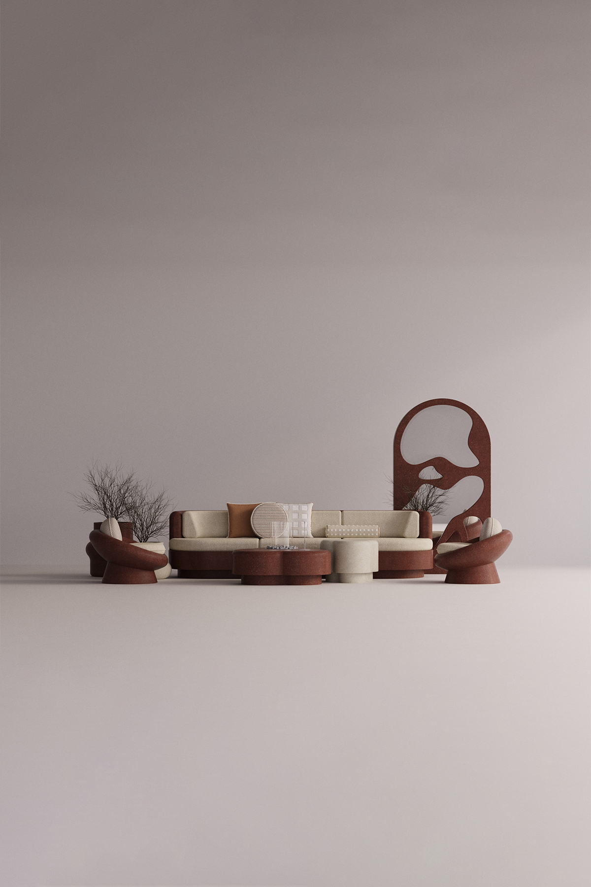 Angelia Ruby 3-Sitzer Sofa