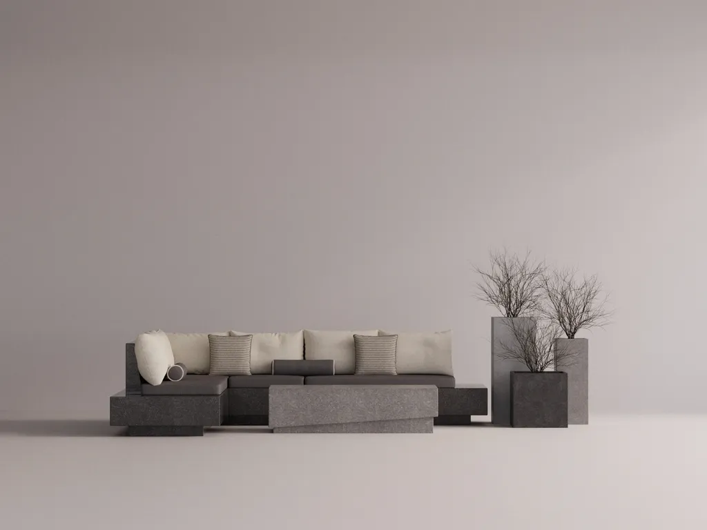 Helios Midnight Wohnlandschaft L-Form