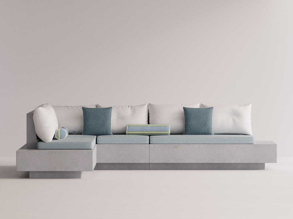 Helios L-Sofa Teal