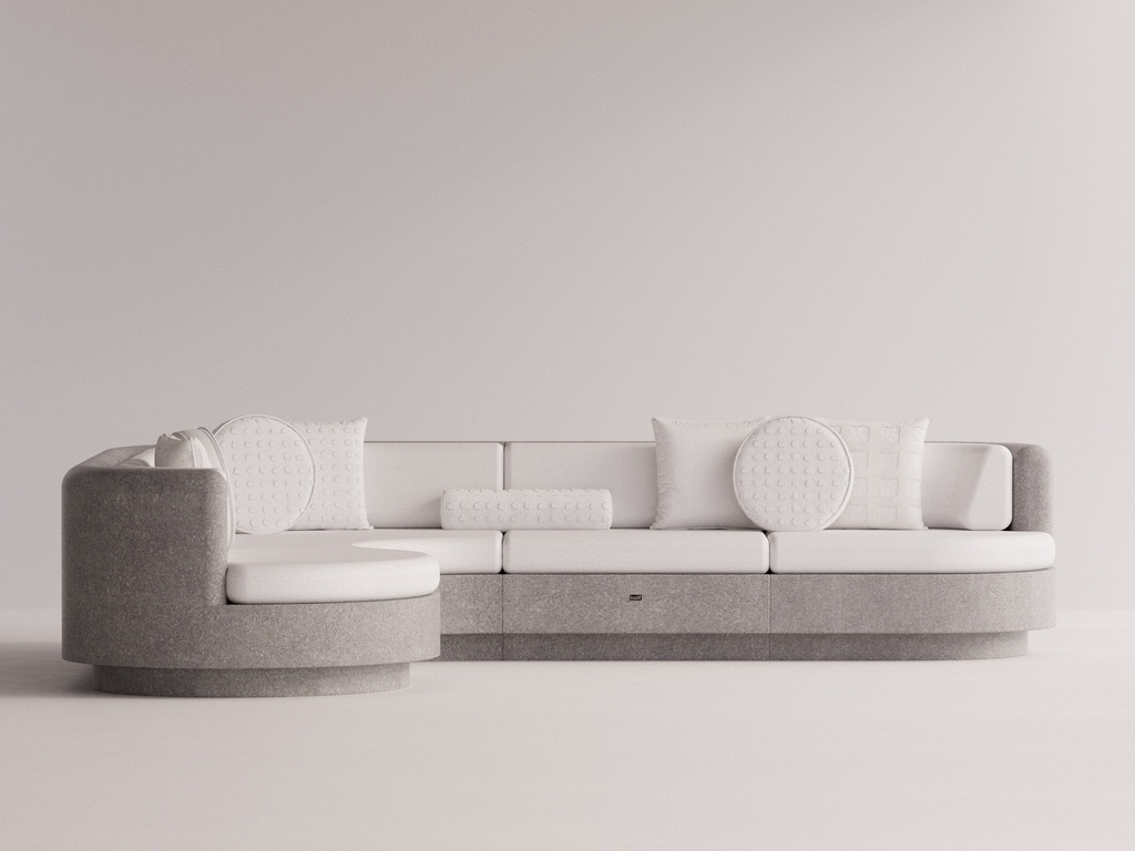 Angelia Linkes L-Sofa Moonlight