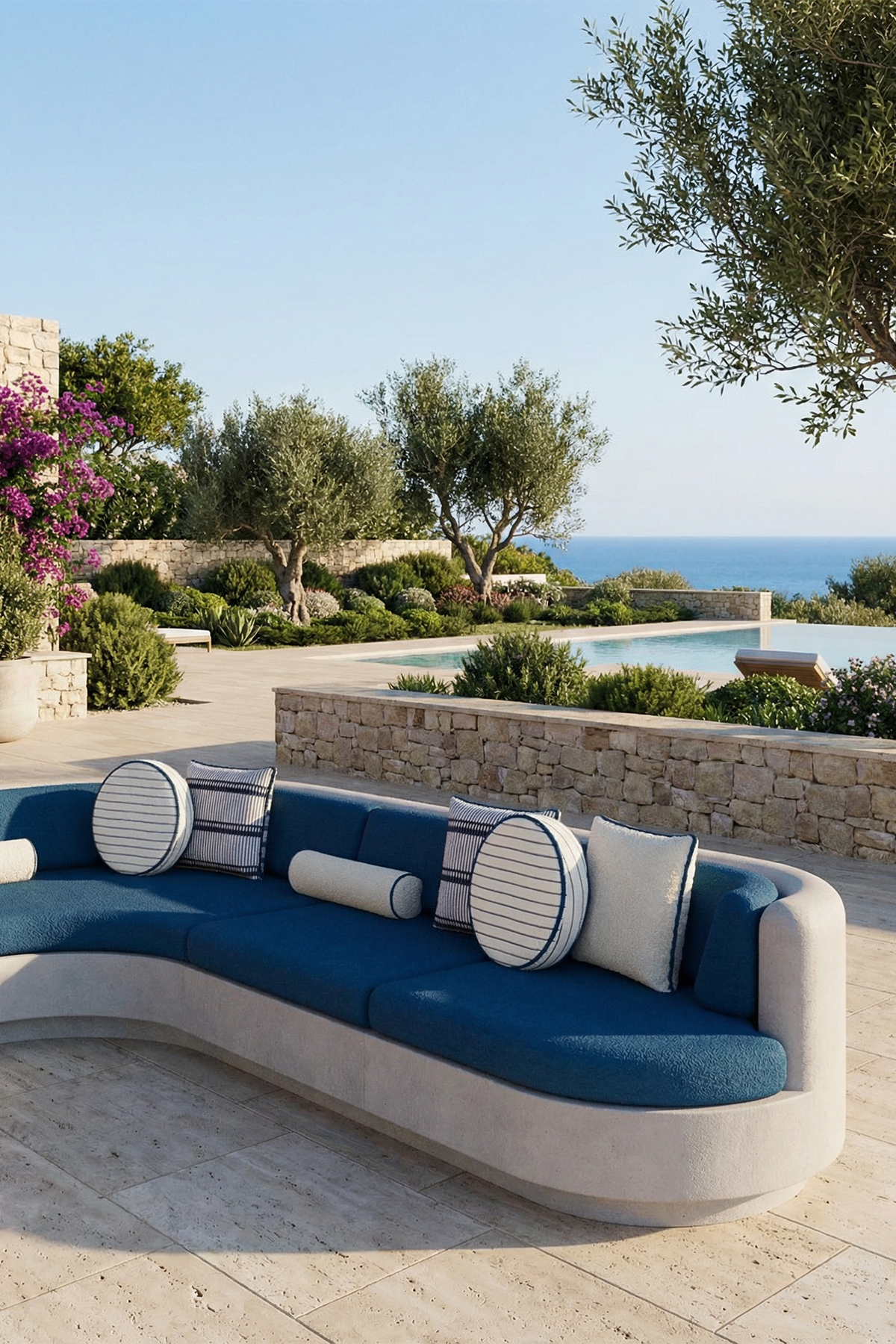 Angelia Sol L Koltuk Mykonos