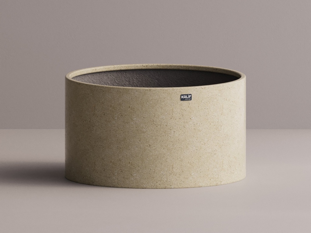 [47251121504540] Cylinder Large (Planter) (Cream, XL)