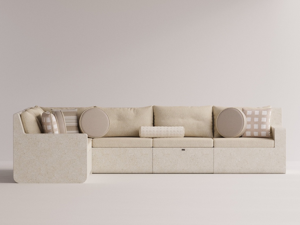 Aion L Sofa Beige Bliss