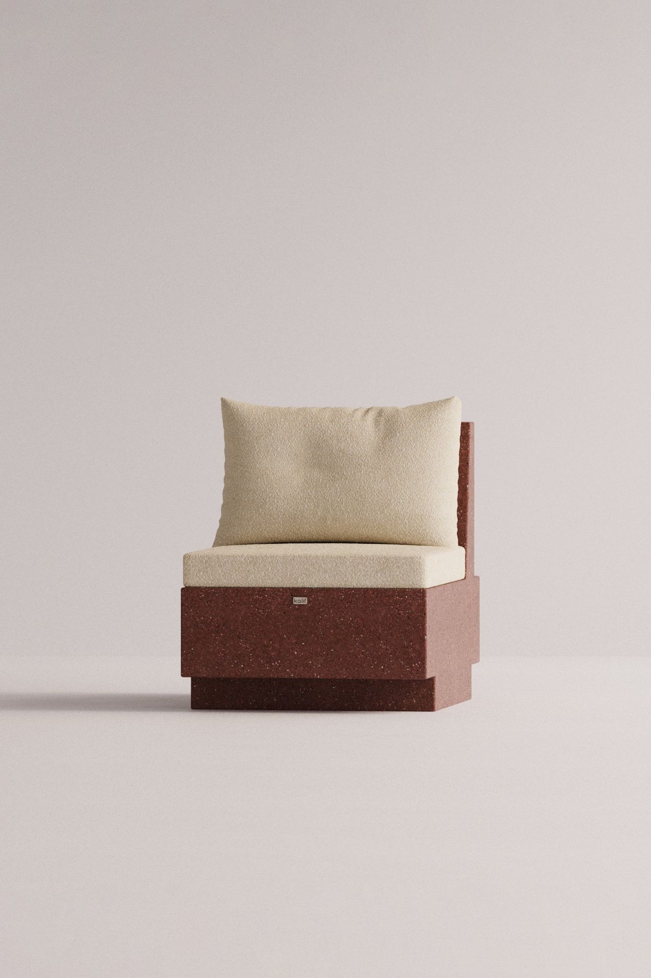 [51631921332508] Helios Single (Beige Boucléa, Maroon)