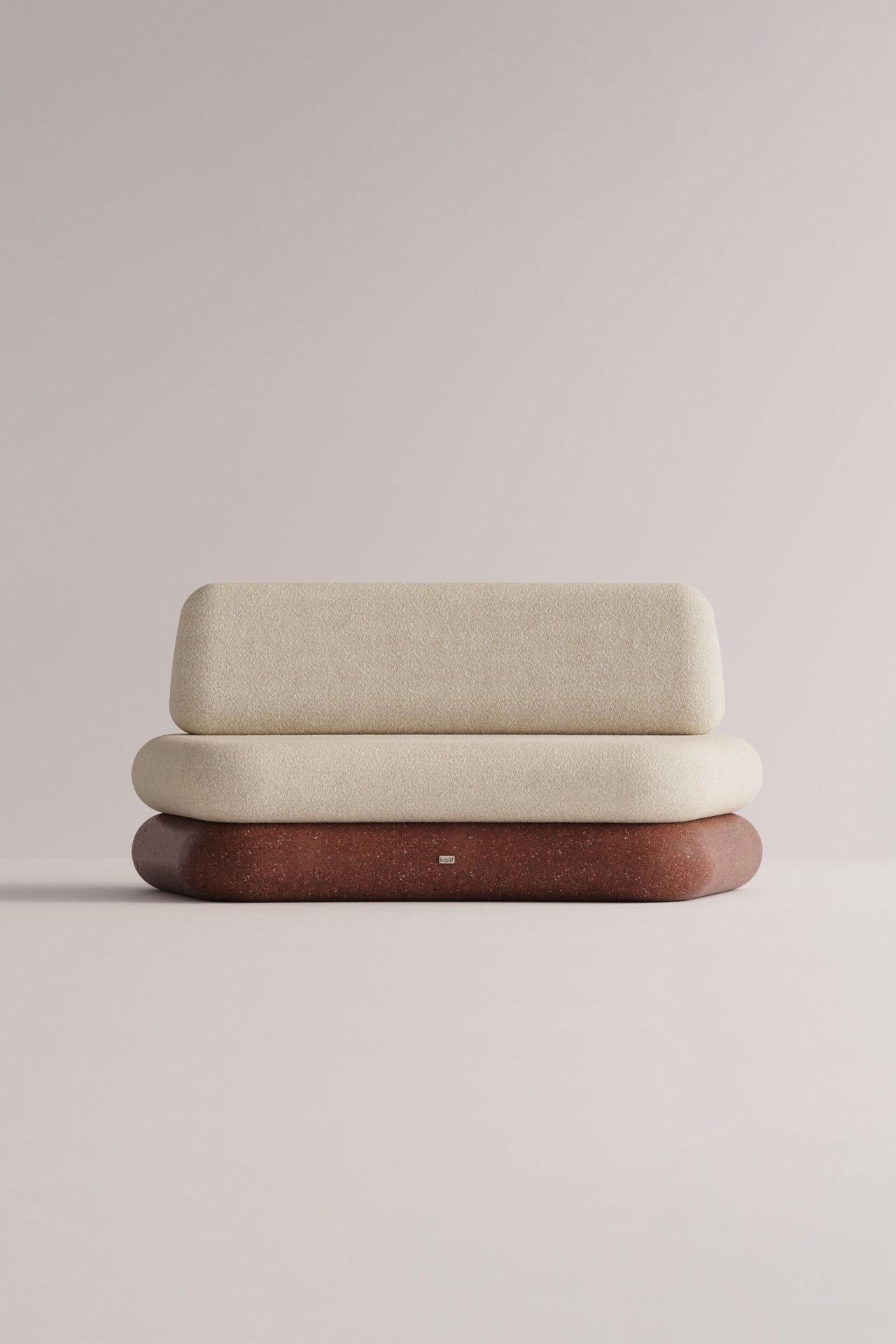 [51611370848540] Hegemone Single (Beige Boucléa, Maroon)