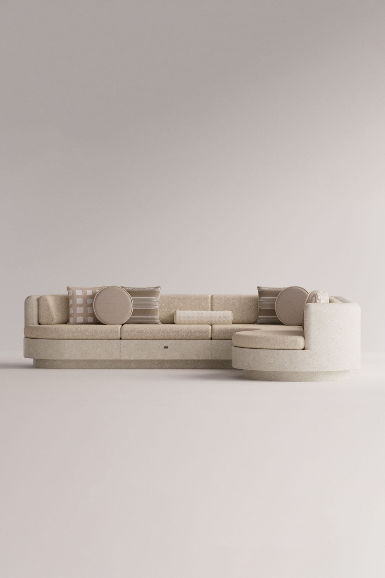 [51558709526812] Angelia Right L Sofa Beige Bliss (Beige Bliss Cream)