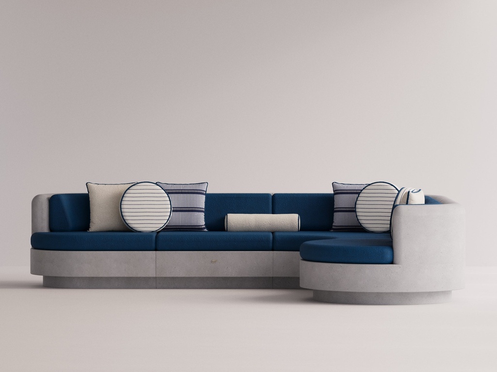 Angelia Right L Sofa Mykonos