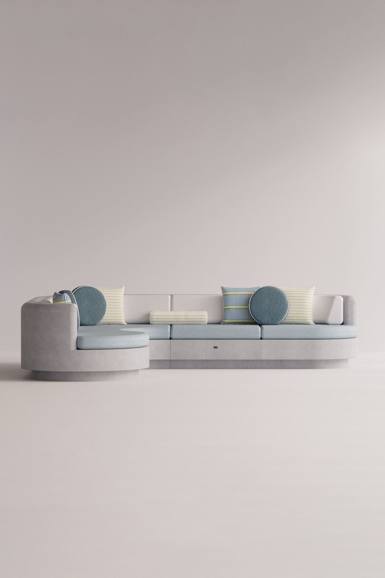 [51780029186332] Angelia Left L Sofa Teal