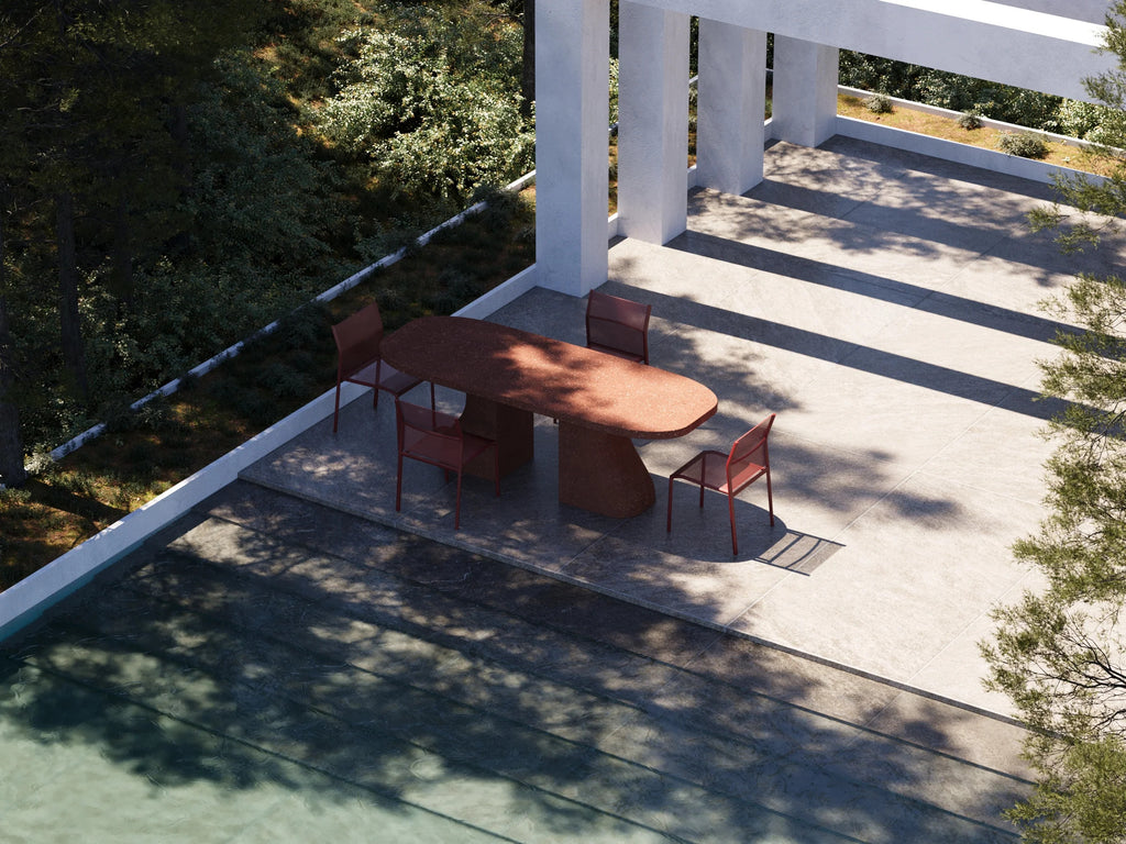 gebogen tafel model