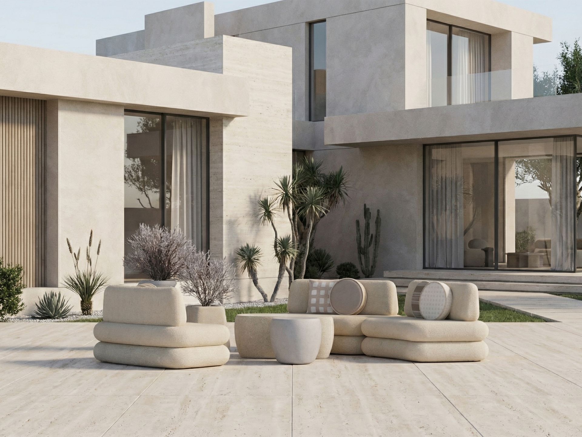 Hegemone Beige Bliss Takım
