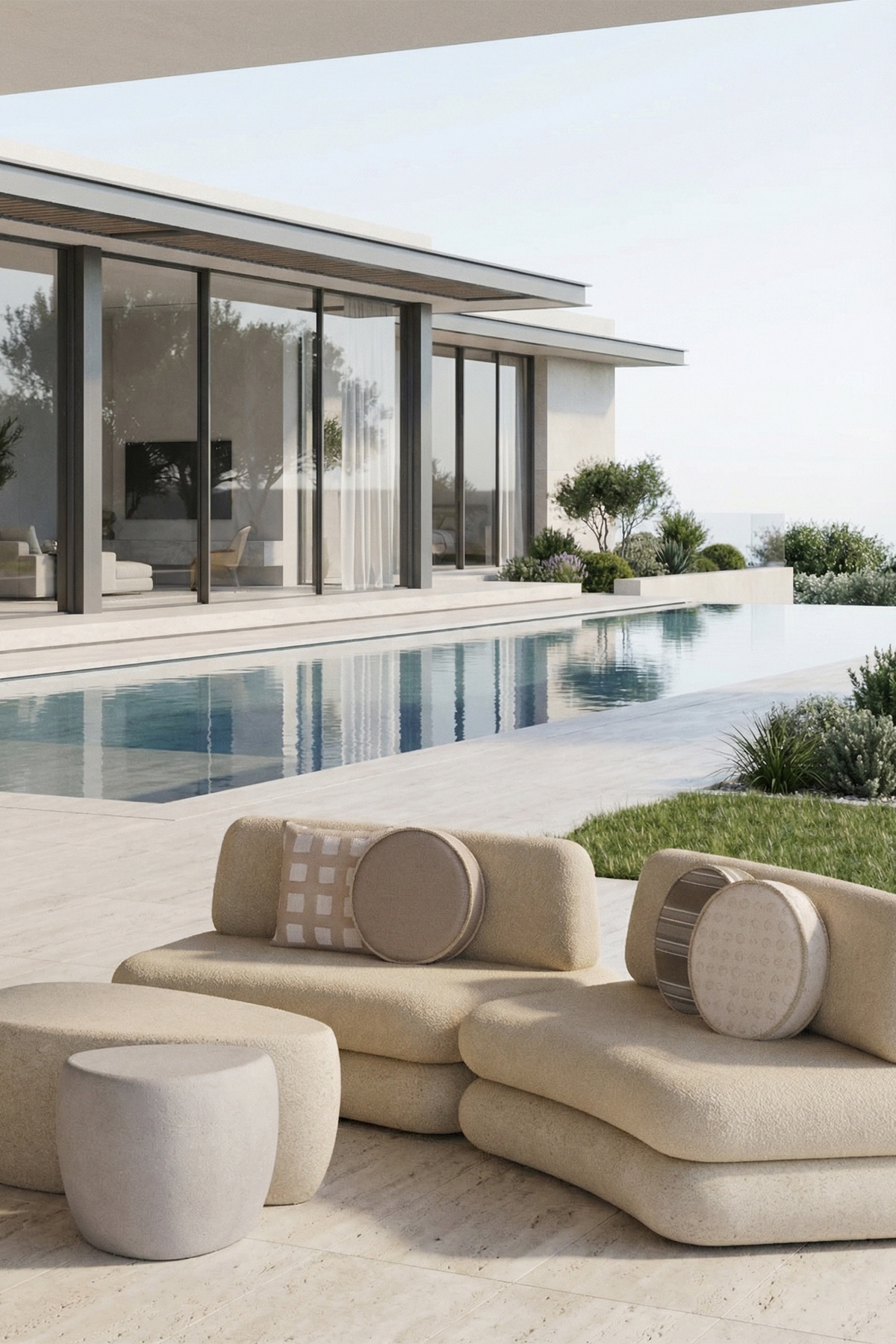 Hegemone Beige Bliss Takım