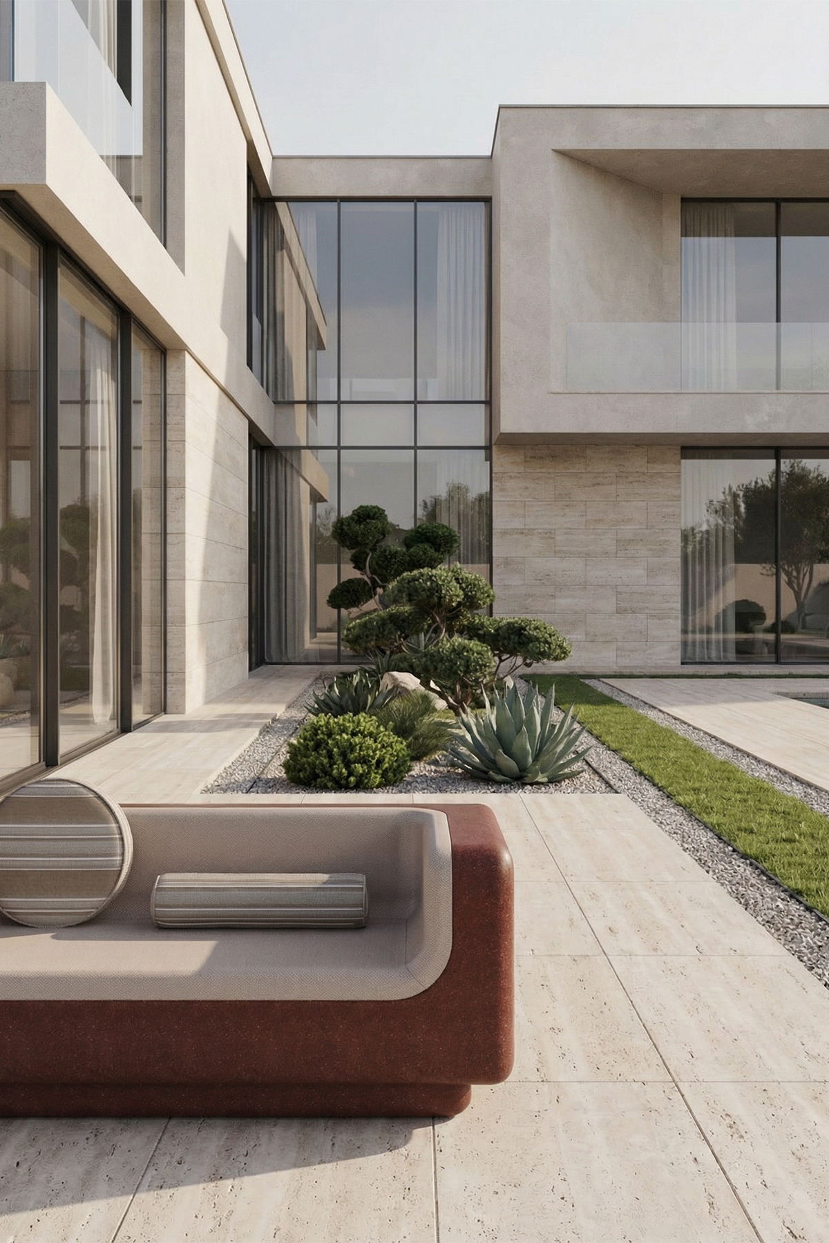 Mithra İkili Beige Bliss