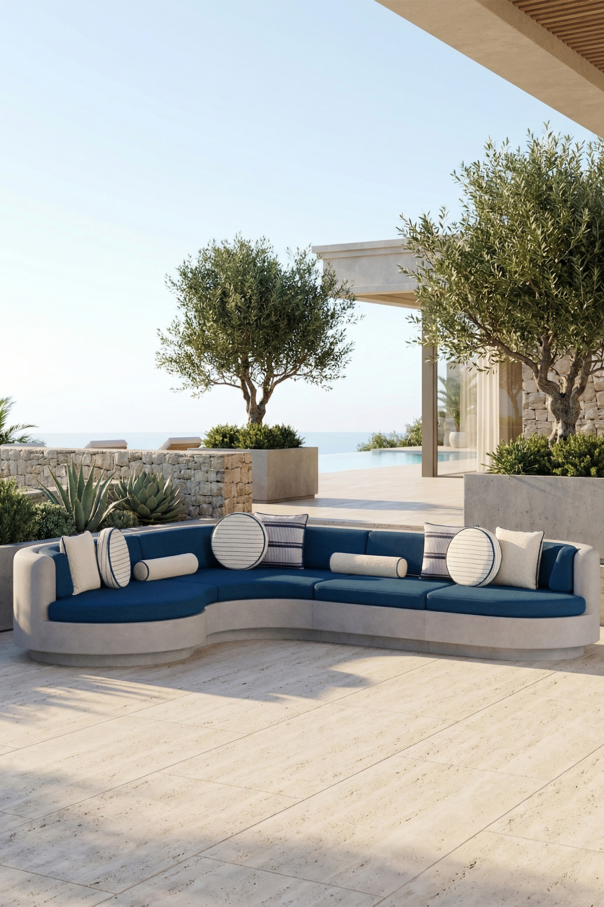 Angelia Sol L Koltuk Mykonos