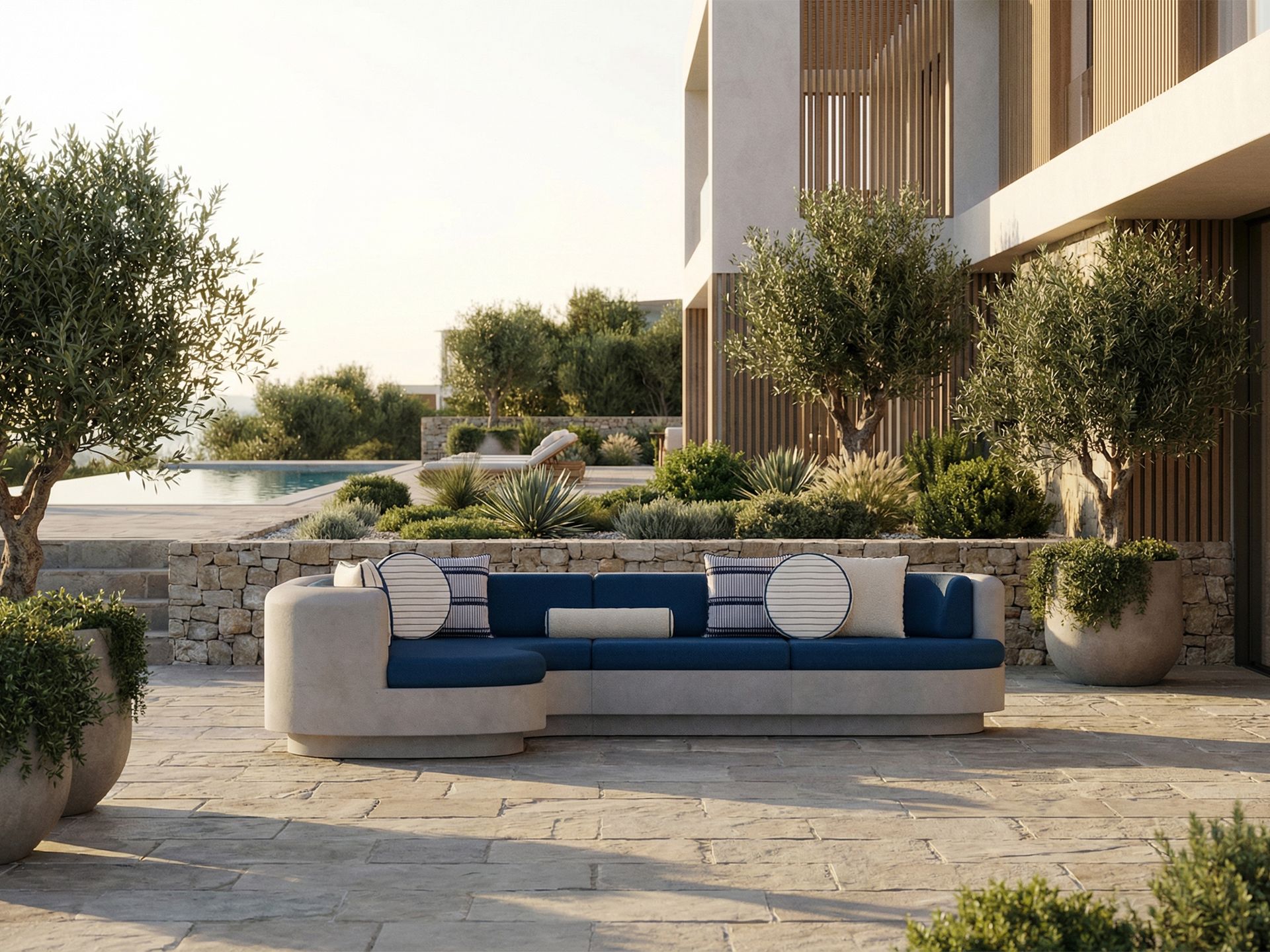 Angelia Sol L Koltuk Mykonos