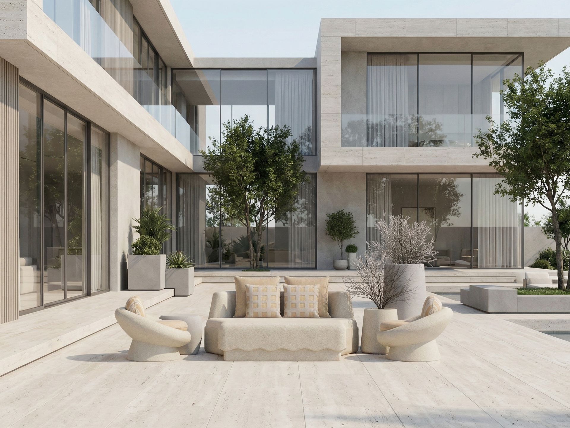 Aura Beige Bliss Takım
