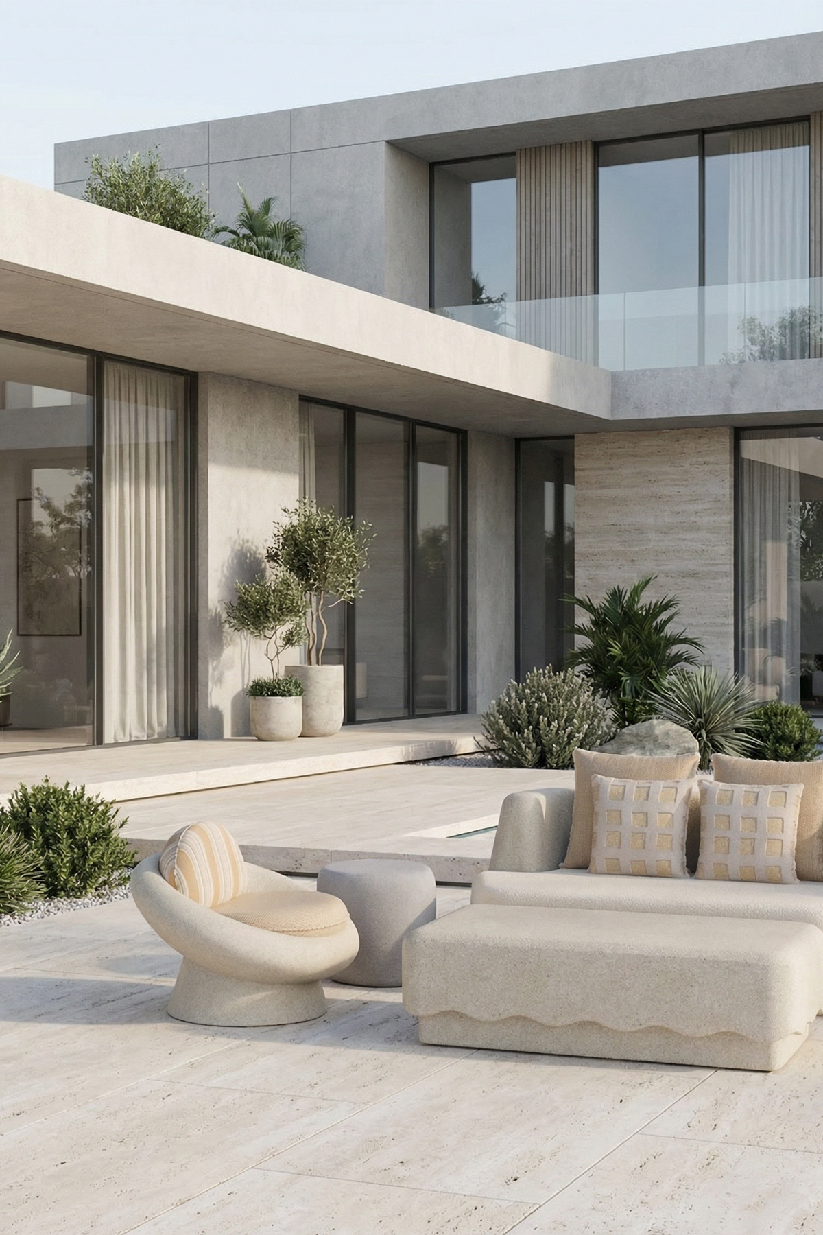 Aura Beige Bliss Takım