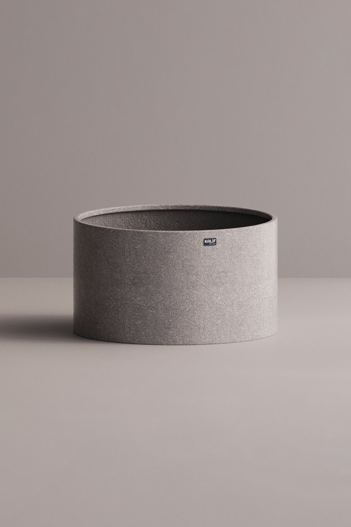 [47251121439004] Cylinder Groot (Plantenbak) (Grijs, XL)