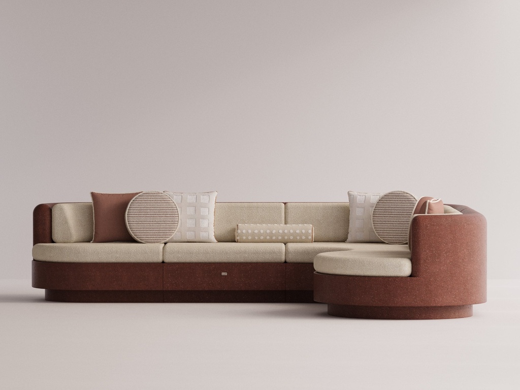 Angelia Rechter L-bank Ruby