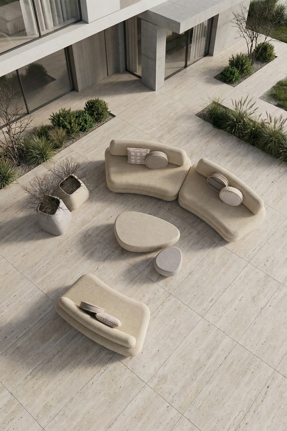 Hegemone Beige Bliss Takım