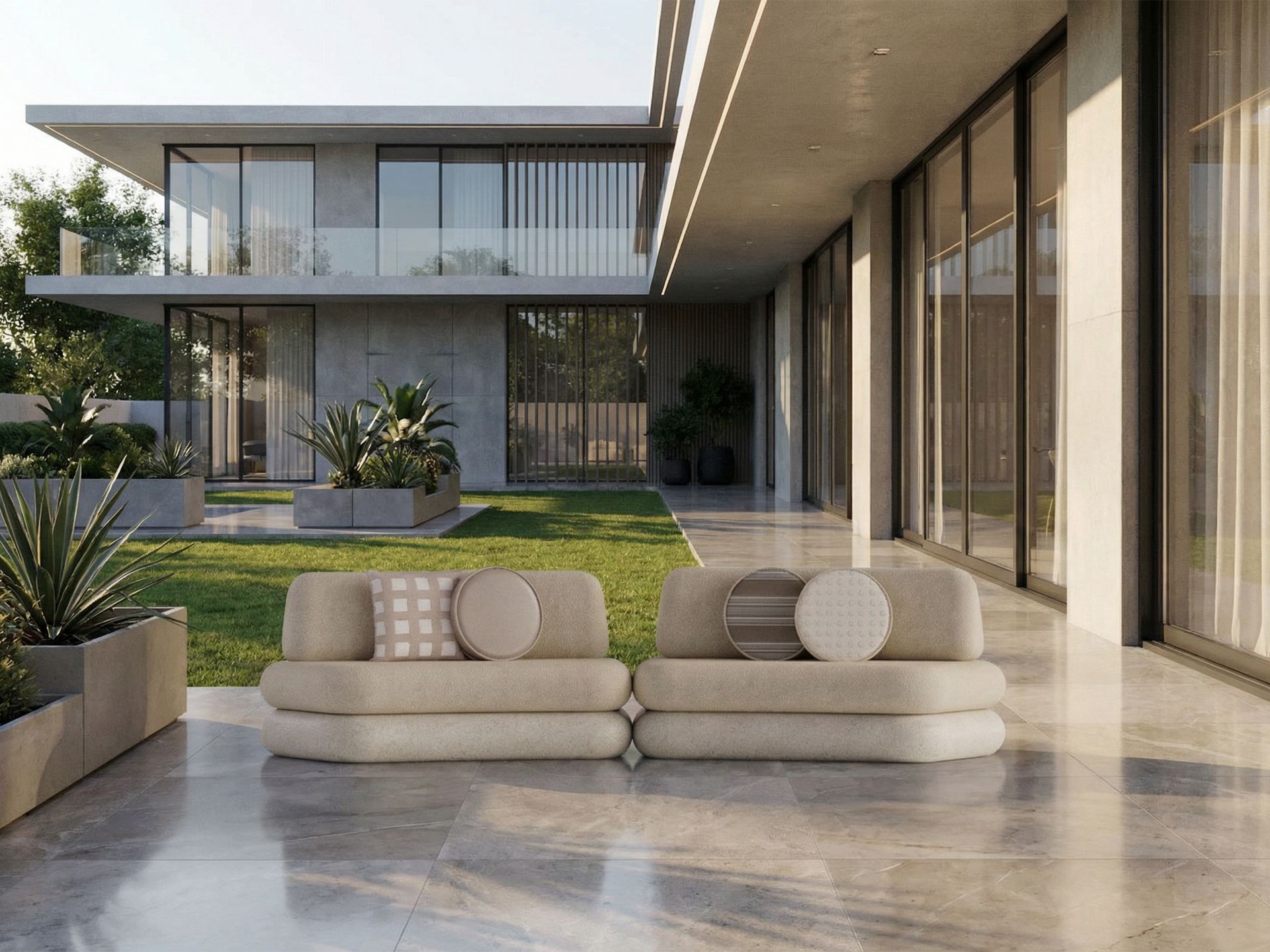 Hegemone İkili Beige Bliss