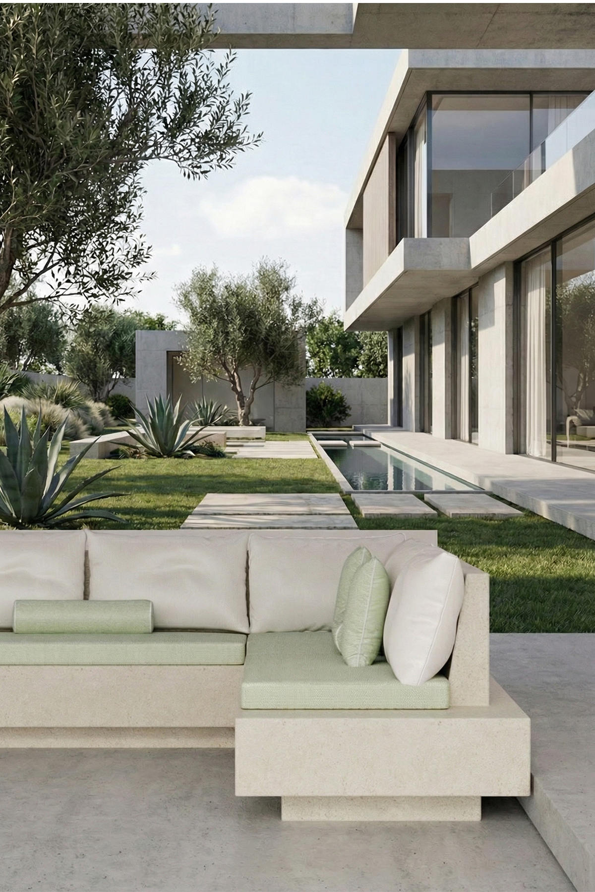 Helios L Koltuk Mint Glow