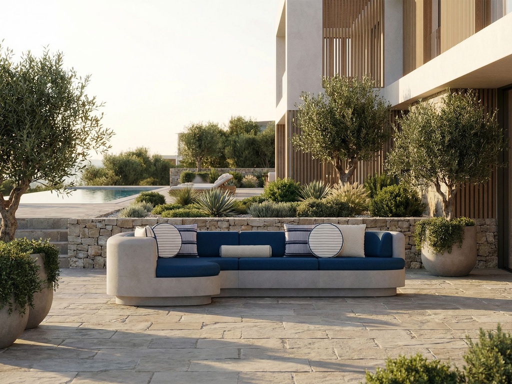 Angelia Sol L Koltuk Mykonos