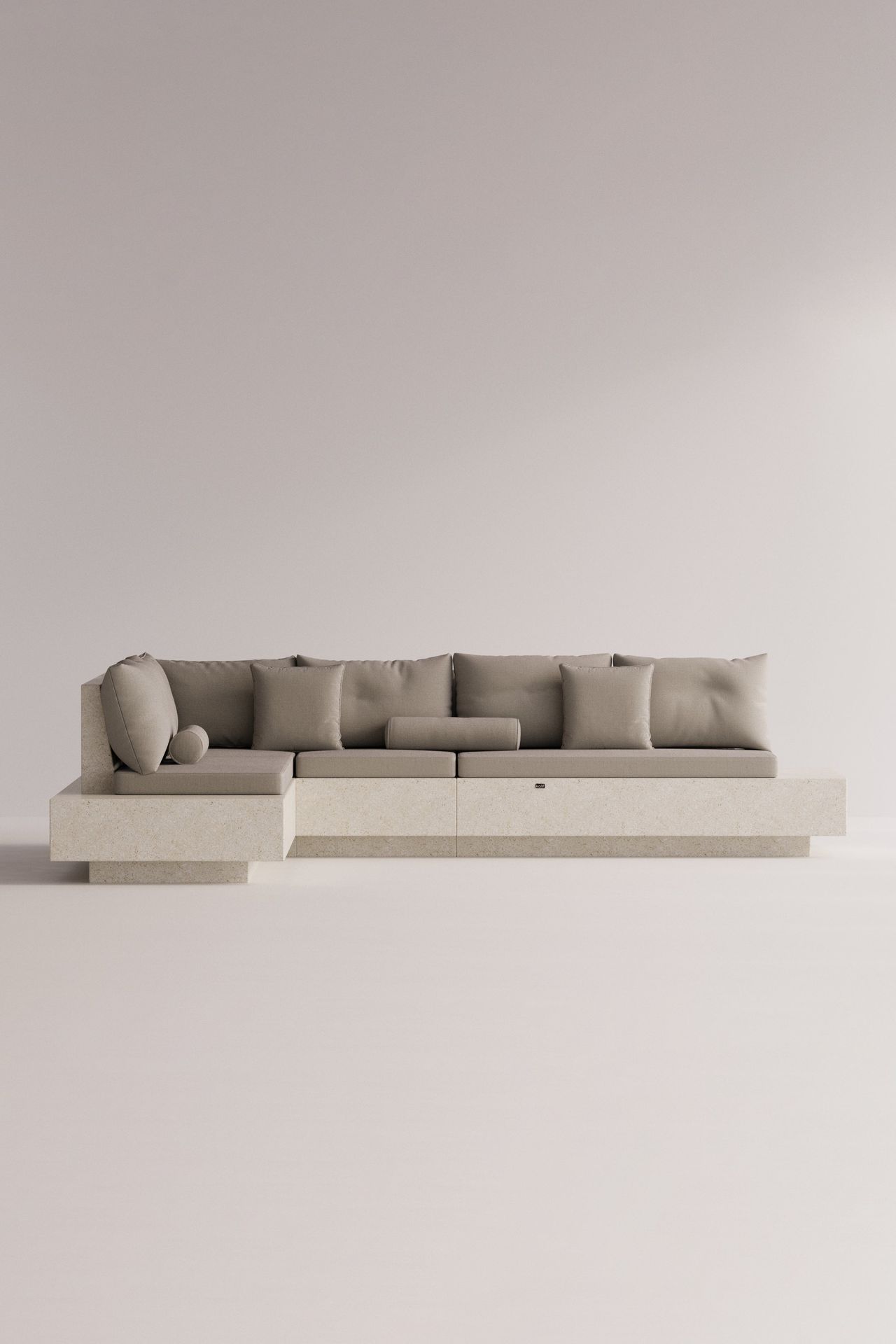 [51631641329948] Helios L Koltuk Solid (Bej Lintera, Krem)